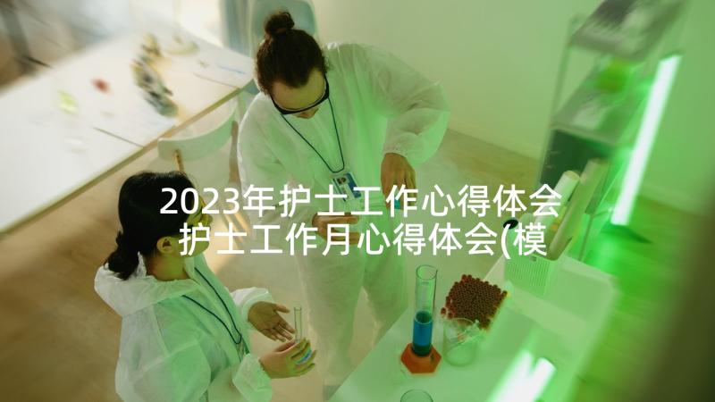 2023年护士工作心得体会 护士工作月心得体会(模板6篇)