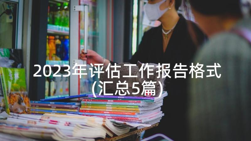 2023年评估工作报告格式(汇总5篇)