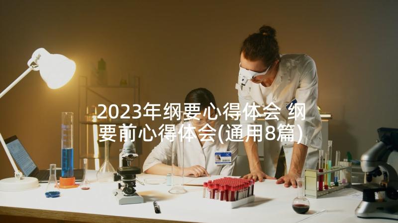 2023年纲要心得体会 纲要前心得体会(通用8篇)