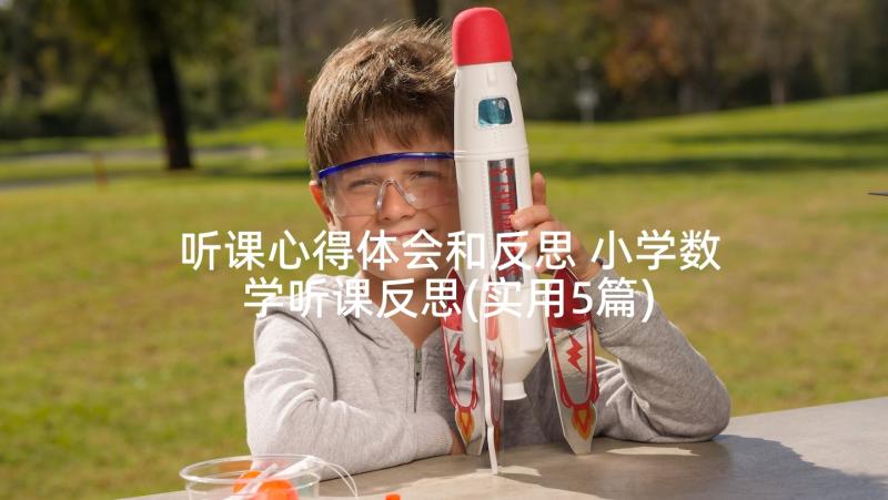 听课心得体会和反思 小学数学听课反思(实用5篇)