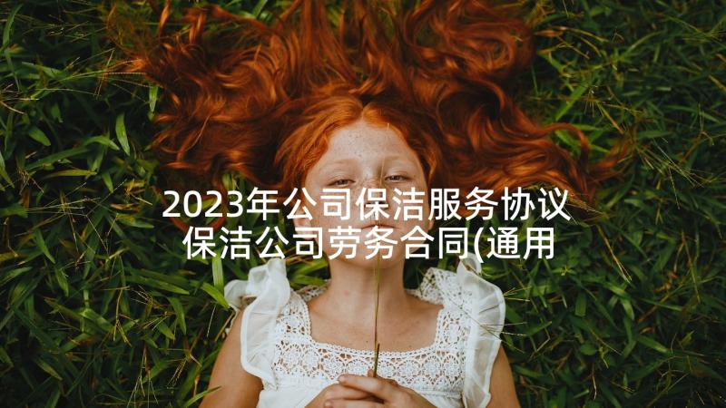 2023年公司保洁服务协议 保洁公司劳务合同(通用5篇)