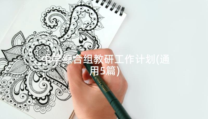 中学综合组教研工作计划(通用5篇)