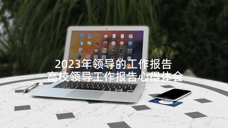 2023年领导的工作报告 高校领导工作报告心得体会(通用5篇)