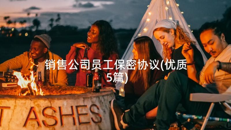 销售公司员工保密协议(优质5篇)