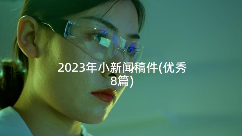 2023年小新闻稿件(优秀8篇)