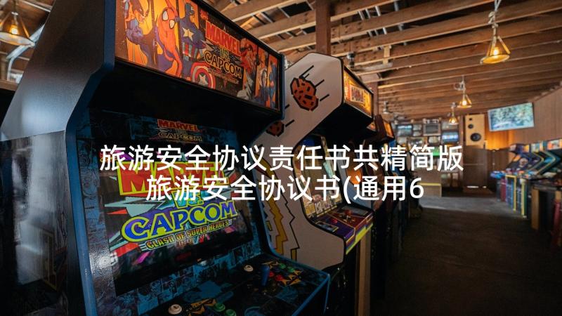 旅游安全协议责任书共精简版 旅游安全协议书(通用6篇)