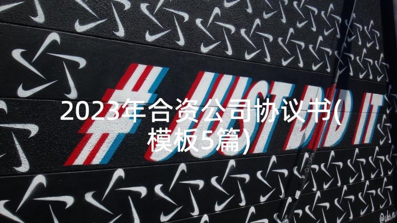 2023年合资公司协议书(模板5篇)