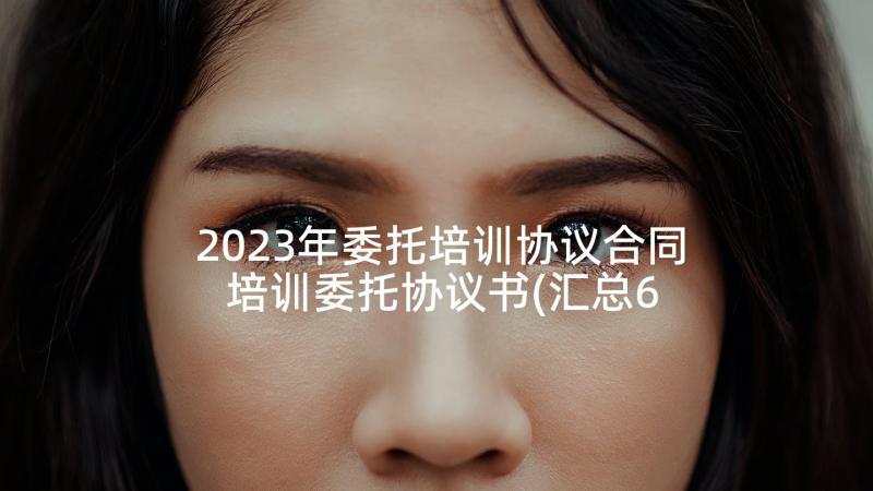 2023年委托培训协议合同 培训委托协议书(汇总6篇)