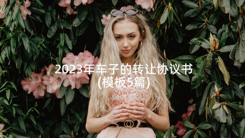 2023年车子的转让协议书(模板5篇)