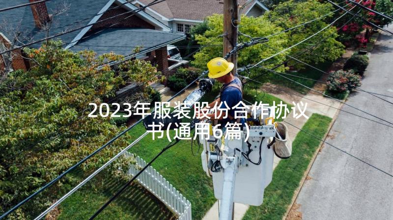 2023年服装股份合作协议书(通用6篇)