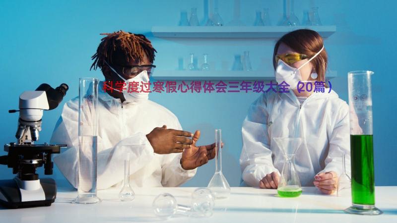 科学度过寒假心得体会三年级大全（20篇）