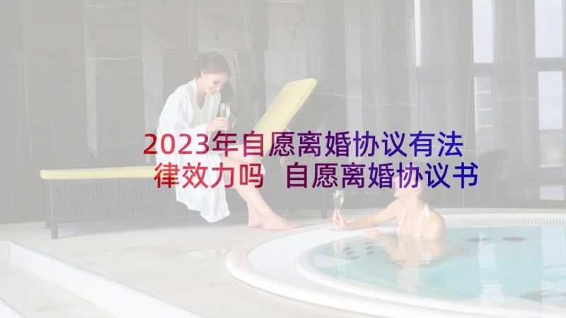 2023年自愿离婚协议有法律效力吗 自愿离婚协议书自愿离婚协议书(汇总9篇)