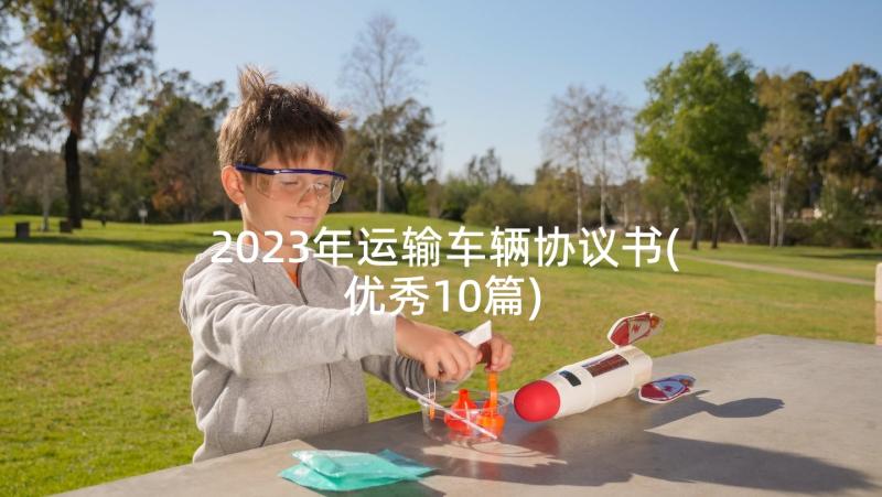 2023年运输车辆协议书(优秀10篇)