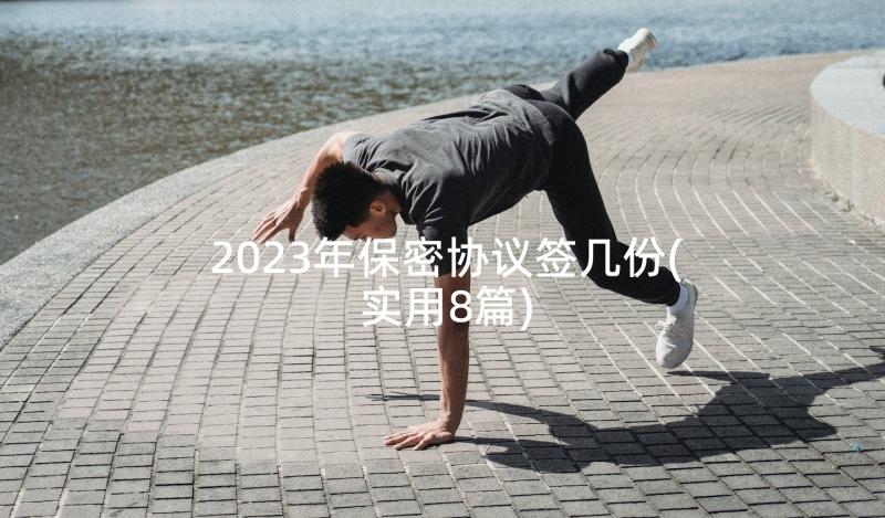 2023年保密协议签几份(实用8篇)