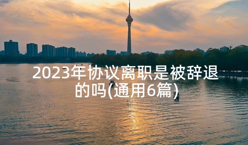 2023年协议离职是被辞退的吗(通用6篇)