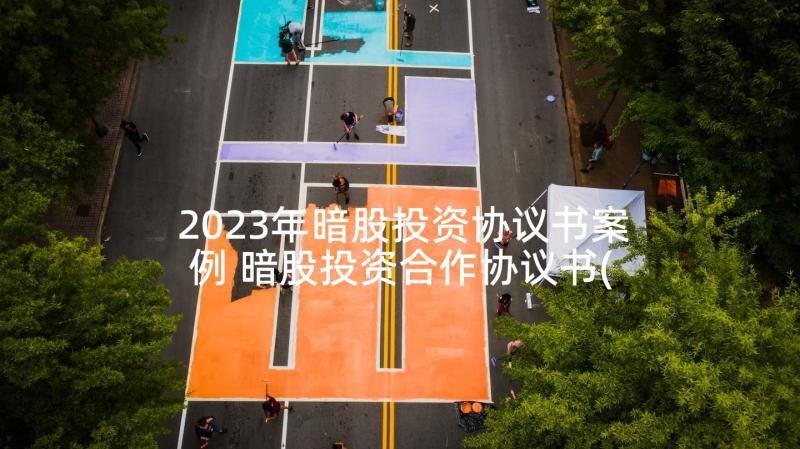 2023年暗股投资协议书案例 暗股投资合作协议书(优秀5篇)