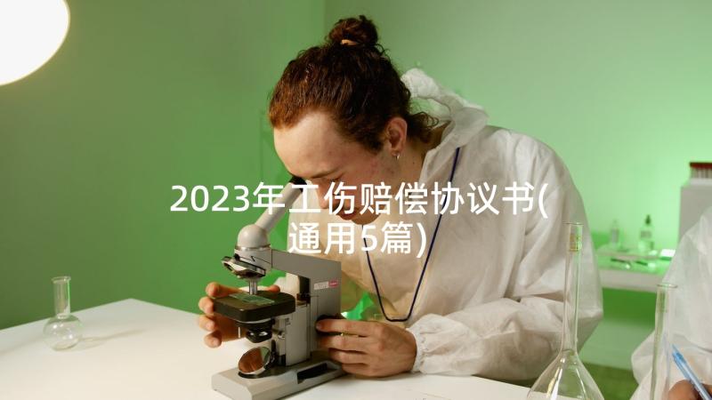 2023年工伤赔偿协议书(通用5篇)