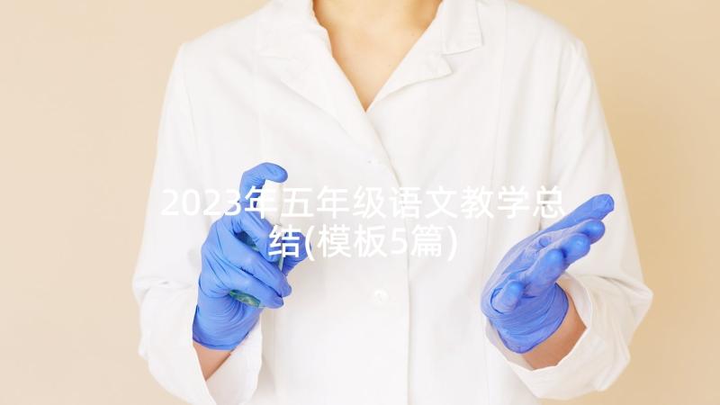 2023年五年级语文教学总结(模板5篇)