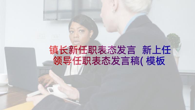 镇长新任职表态发言 新上任领导任职表态发言稿(模板5篇)