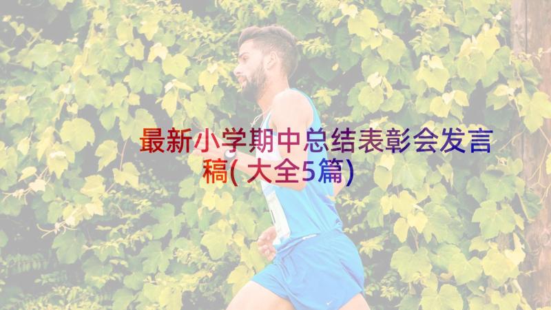 最新小学期中总结表彰会发言稿(大全5篇)