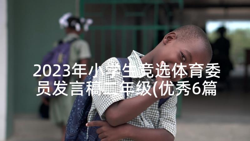 2023年小学生竞选体育委员发言稿二年级(优秀6篇)