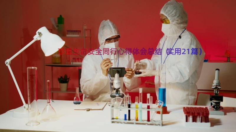 珍爱生命安全同行心得体会总结（实用21篇）