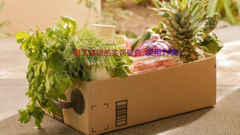 钳工实训的实训报告（实用19篇）