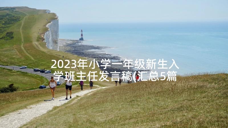 2023年小学一年级新生入学班主任发言稿(汇总5篇)