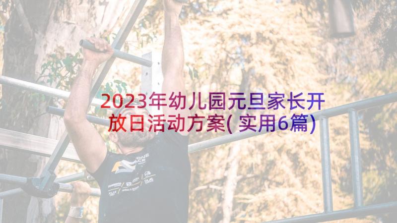 2023年幼儿园元旦家长开放日活动方案(实用6篇)