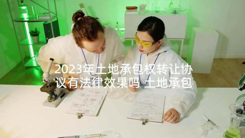 2023年土地承包权转让协议有法律效果吗 土地承包转让合同(优质10篇)