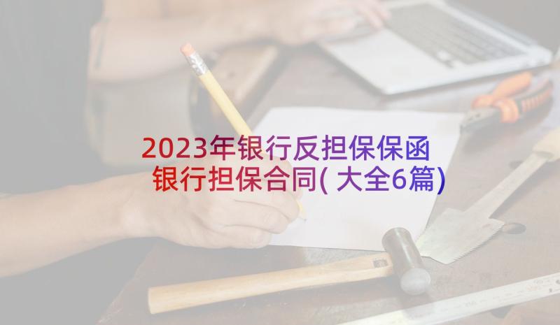 2023年银行反担保保函 银行担保合同(大全6篇)