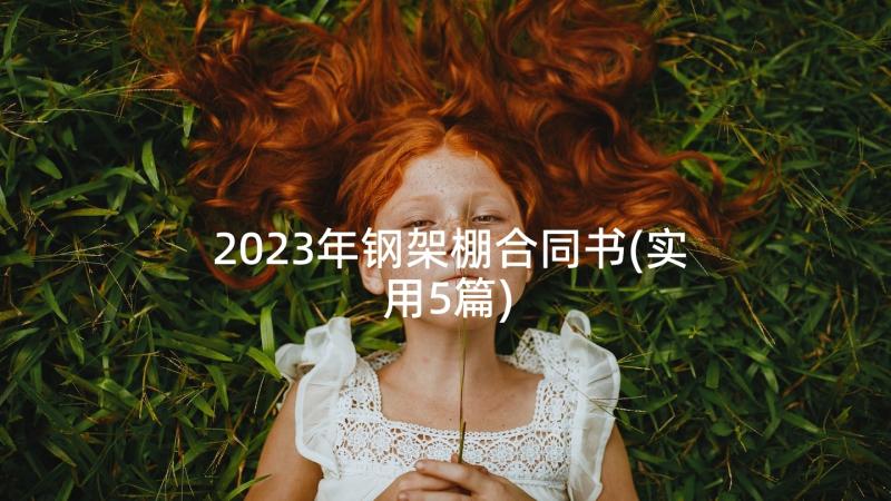 2023年钢架棚合同书(实用5篇)