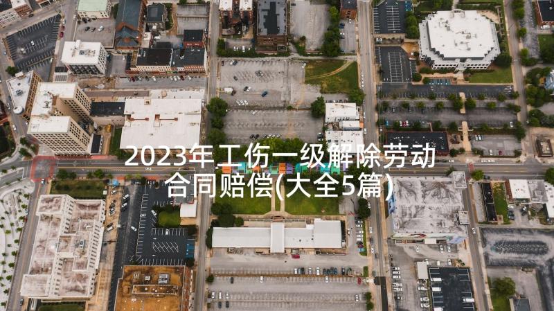 2023年工伤一级解除劳动合同赔偿(大全5篇)