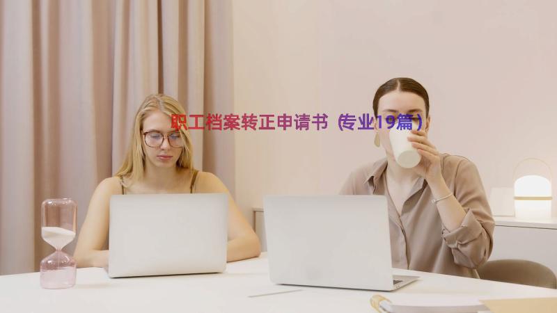 职工档案转正申请书（专业19篇）