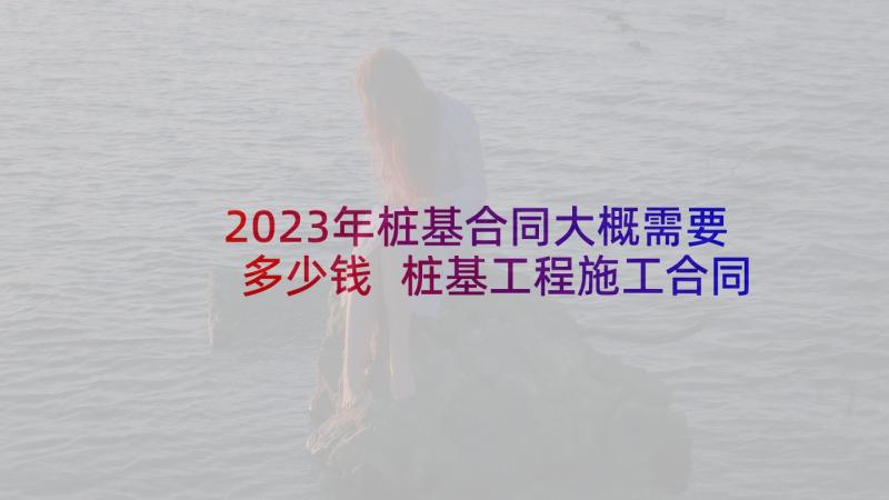 2023年桩基合同大概需要多少钱 桩基工程施工合同(模板5篇)