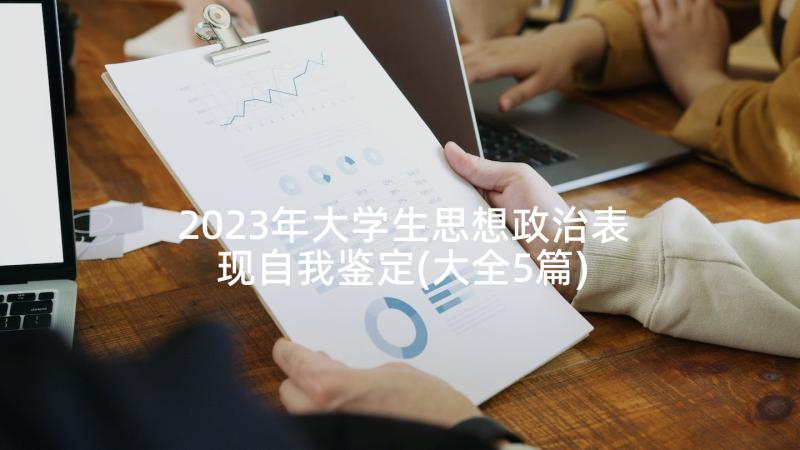 2023年大学生思想政治表现自我鉴定(大全5篇)