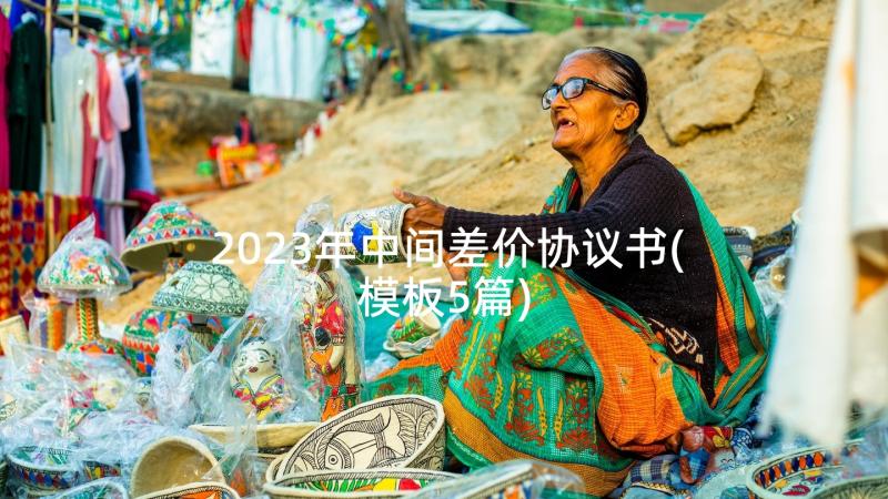 2023年中间差价协议书(模板5篇)