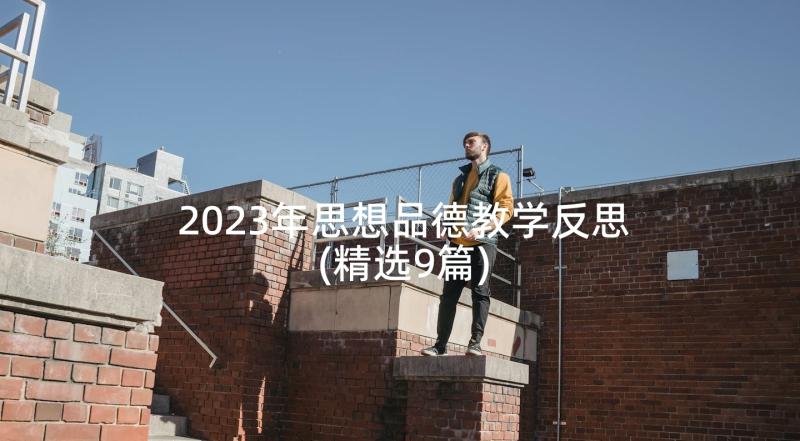 2023年思想品德教学反思(精选9篇)