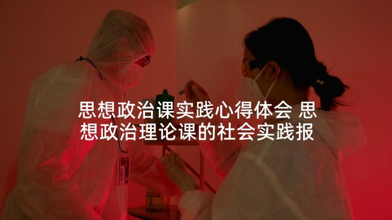 思想政治课实践心得体会 思想政治理论课的社会实践报告(优质5篇)