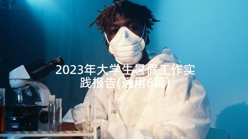 2023年大学生暑假工作实践报告(通用6篇)