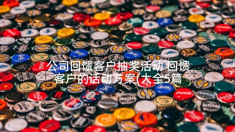 公司回馈客户抽奖活动 回馈客户的活动方案(大全5篇)