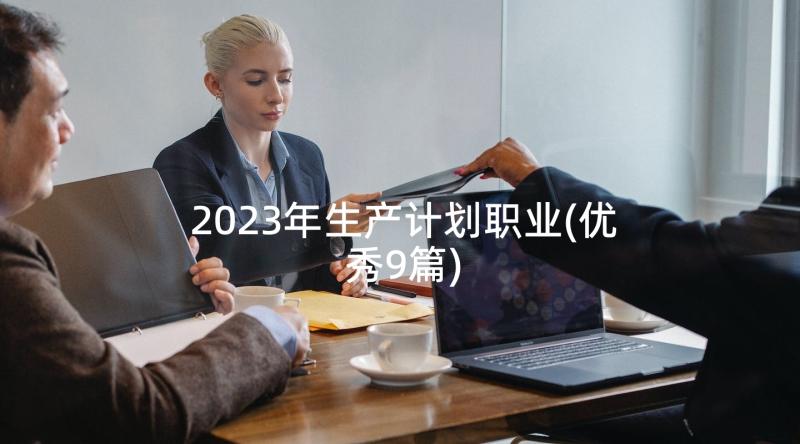 2023年生产计划职业(优秀9篇)