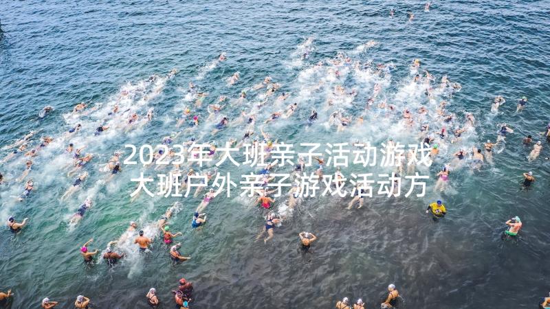 2023年大班亲子活动游戏 大班户外亲子游戏活动方案(精选5篇)