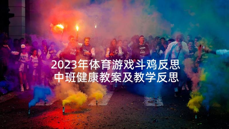 2023年体育游戏斗鸡反思 中班健康教案及教学反思好玩的套套球(通用9篇)