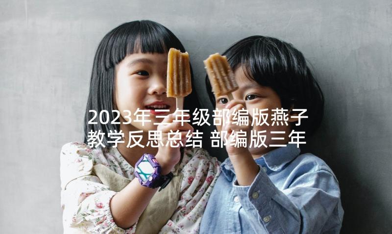 2023年三年级部编版燕子教学反思总结 部编版三年级语文教学反思(优质5篇)