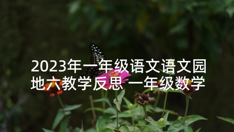 2023年一年级语文语文园地六教学反思 一年级数学教学反思(优质8篇)