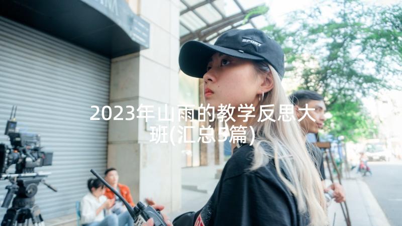 2023年山雨的教学反思大班(汇总5篇)