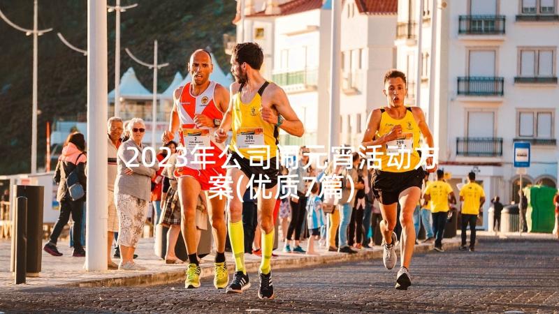 2023年公司闹元宵活动方案(优质7篇)