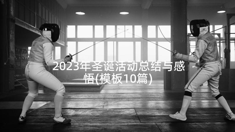 2023年圣诞活动总结与感悟(模板10篇)