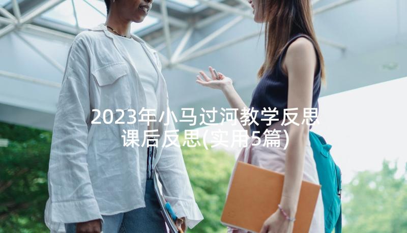 2023年小马过河教学反思课后反思(实用5篇)